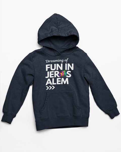 Fun In Jerusalem- Hoodie (Navy)