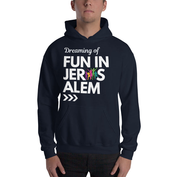 Fun In Jerusalem- Hoodie (Navy)