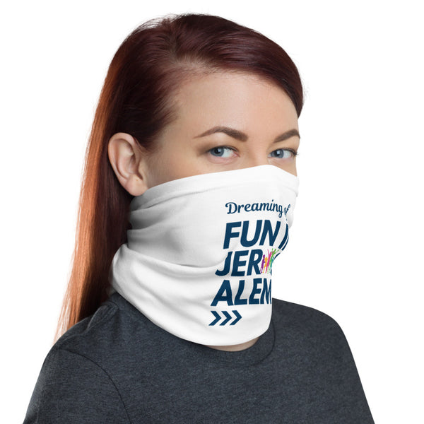 Fun In Jerusalem -  Neck and Face Mask